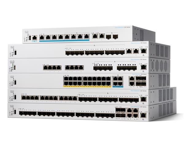 Cisco switch CBS350-48T-4X-EU (48xGbE, 4xSFP+)