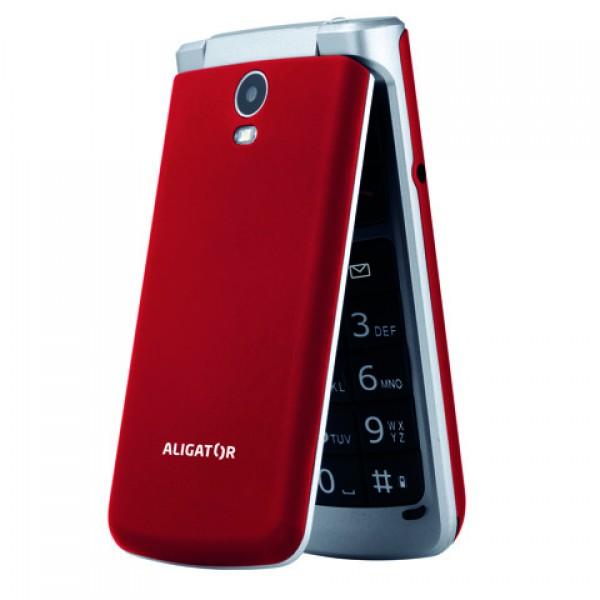 ALIGATOR V710 Senior červeno-strieborný+st.nab.2