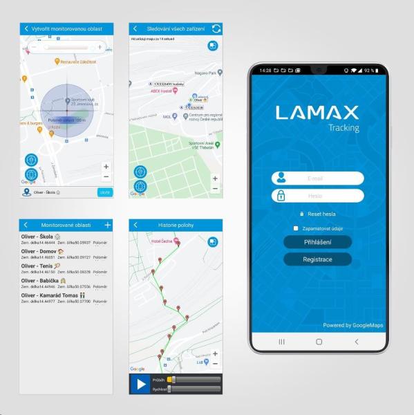 LAMAX GPS Locator + obojek9
