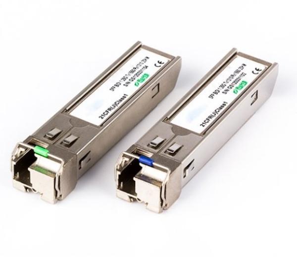 SFP  transceiver 1G WDMB Tx:1550 Rx:1310 2km Cisco