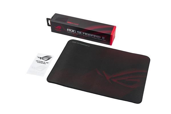 Podložka pod myš ASUS ROG SCABBARD II MEDIUM (NC11),  360x260x3mm,  textil6