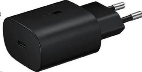 Cestovná nabíjačka Samsung EP-TA800NBE,  Quickcharge 25W,  USB-C,  čierna