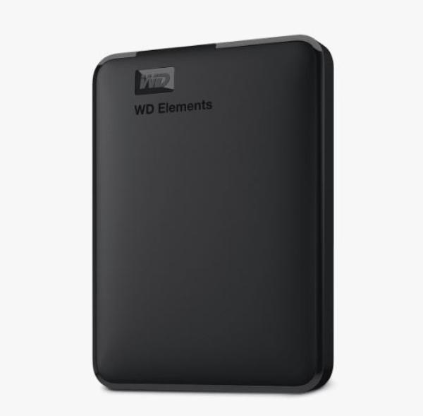 WD Elements Portable/ 5TB/ HDD/ Externý/ 2.5"/ Čierna/ 2R1