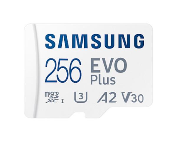 Samsung EVO Plus/ micro SDXC/ 256GB/ 130MBps/ UHS-I U3 / Class 10/ + Adaptér