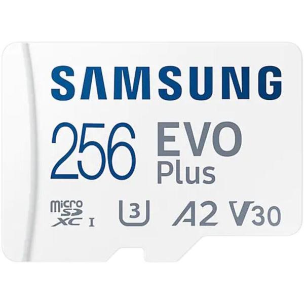 Karta Samsung micro SDXC 256GB EVO Plus + SD adaptér