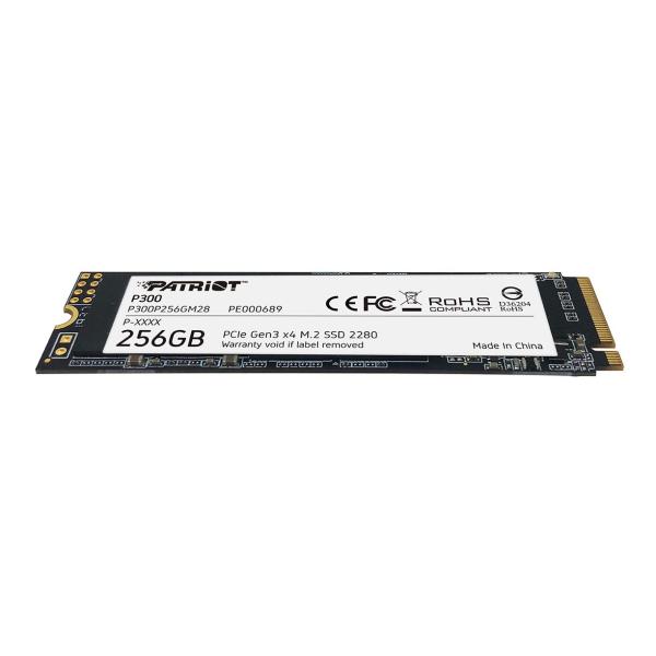 PATRIOT P300/ 256GB/ SSD/ M.2 NVMe/ 5R4