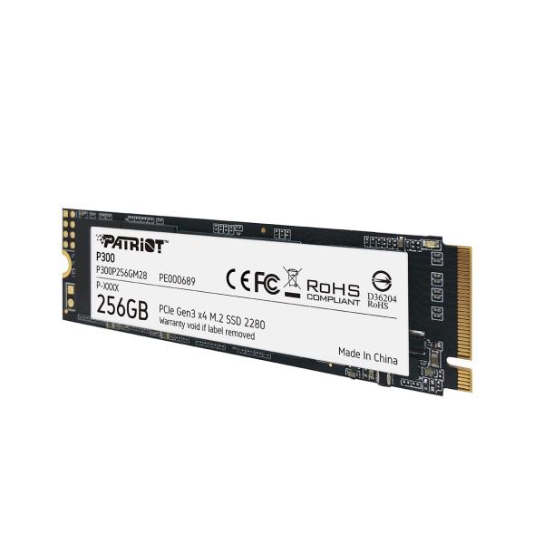 PATRIOT P300/ 256GB/ SSD/ M.2 NVMe/ 5R1