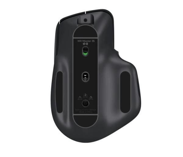 Logitech MX Master 3S/ Kancelárska/ Laserová/ Pre pravákov/ 8 000 DPI/ USB+BT/ Grafitová1