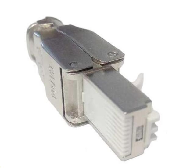 Konektor STP RJ45 (8p8c),  Cat6A,  samořezný,  drát1
