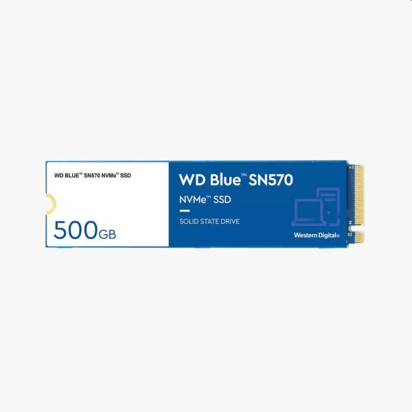 WD Blue SN570 SSD 500GB M.2 NVMe Gen3 3500/2300 MBps