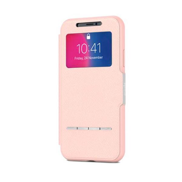 Moshi puzdro SenseCover pre iPhone X/XS - Luna Pink
