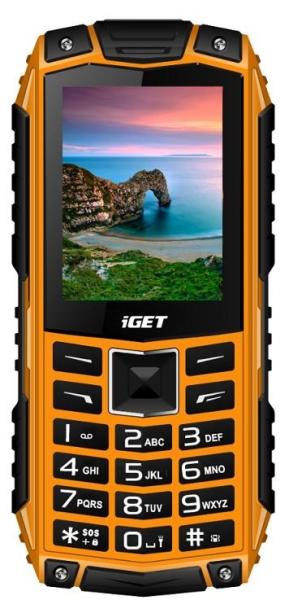 iGET Defender D10,  Dual SIM,  oranžová