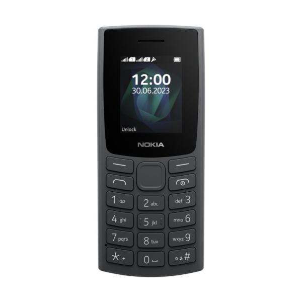 Nokia 105 Dual SIM,  2G,  černá (2023),  (CZ,  SK,  HU)2