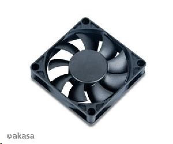 Ventilátor AKASA AK-179BKT-C,  70 x 15 mm,  termosenzor,  guľôčkové ložisko