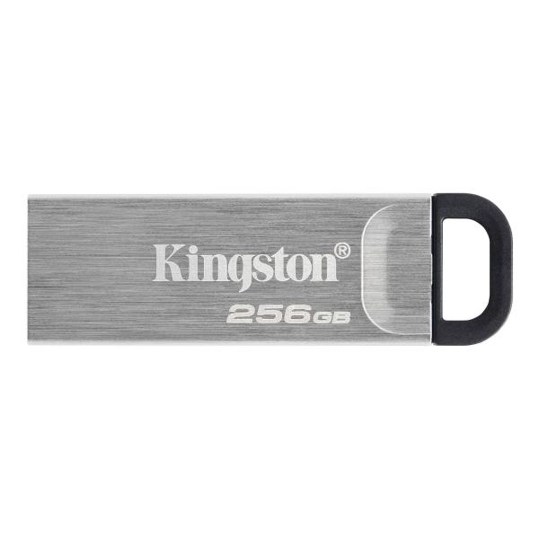 Kingston DataTraveler Kyson/ 256GB/ USB 3.2/ USB-A/ Strieborná