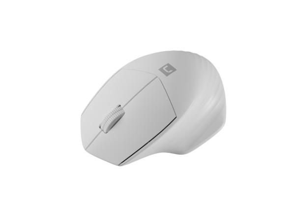 Natec optická myš SISKIN 2/ 1600 DPI/ Kancelářská/ Optická/ Pro praváky/ Bezdrátová USB + Bluetooth/ Bílá3