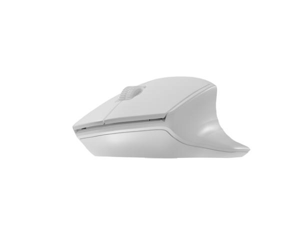 Natec optická myš SISKIN 2/ 1600 DPI/ Kancelářská/ Optická/ Pro praváky/ Bezdrátová USB + Bluetooth/ Bílá5