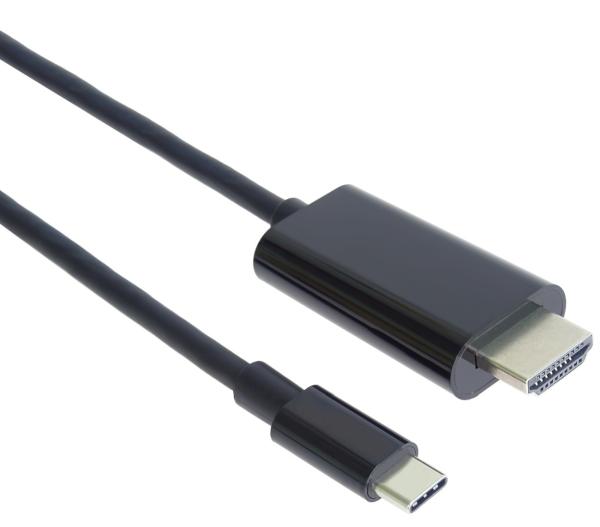 PremiumCord USB-C na HDMI kábel 2m rozlíšenie 4K*2K@60Hz FULL HD 1080p