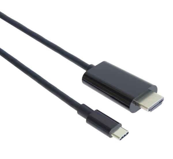 PremiumCord USB-C na HDMI kábel 2m rozlíšenie 4K*2K@60Hz FULL HD 1080p0