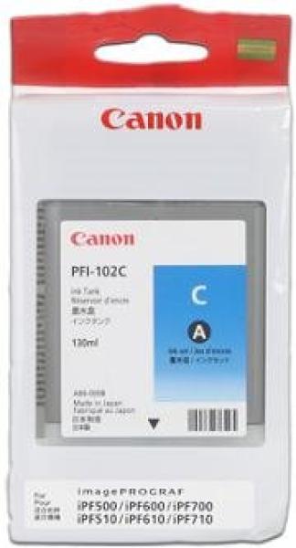 Canon cartridge PFI-102C 130ml