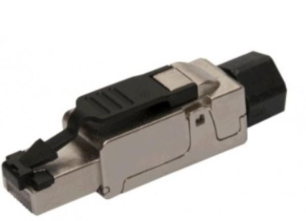 Konektor MPTL univerzálny RJ45 CAT6 STP samorezný SXRJ45-6-STP-BK-SA