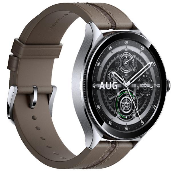 Xiaomi Watch 2 Pre 4G LTE/ 46mm/ Silver/ Elegant Band/ Brown1