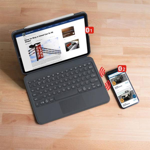 ZAGG klávesnica Pro Keys with Trackpad pre iPad 10.2" EN - Black8