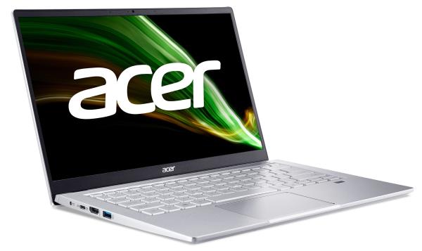 Acer Swift 3/ SF314-43/ R7-5700U/ 14&quot;/ FHD/ 16GB/ 1TB SSD/ RX Vega 8/ W11H/ Silver/ 2R1