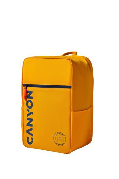 Canyon CSZ-02, batoh na notebook - palubovka, do veľkosti 15,6&quot;,  mechanizmus proti zlodejom, 20l, žltý2