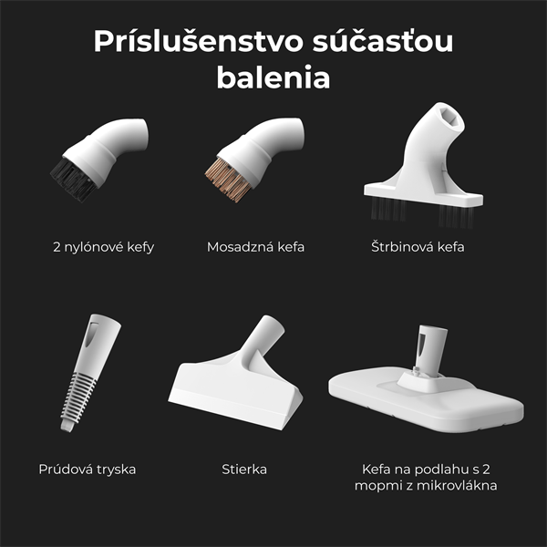 AENO Parný mop SM2 - 220-240V, 50/60Hz, 1200W13