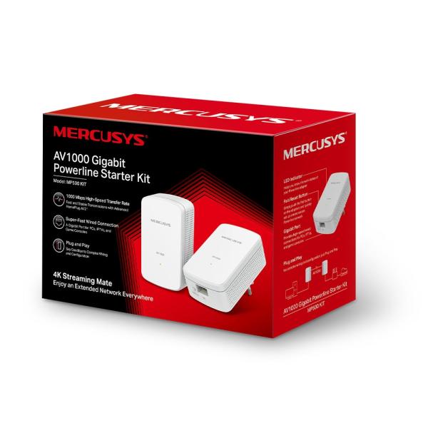 Mercusys MP500 KIT AV1000 Gb Powerline Starter Kit1