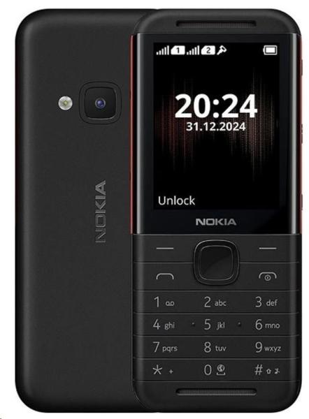 Nokia 5310 Dual SIM,  černo-červená (2024)1