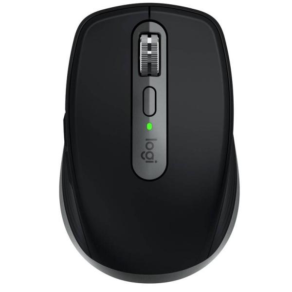 LOGITECH MX Anywhere 3S/ Kancelárska/ Laserová/ Pre pravákov/ 8 000 DPI/ USB+BT/ Grafitová