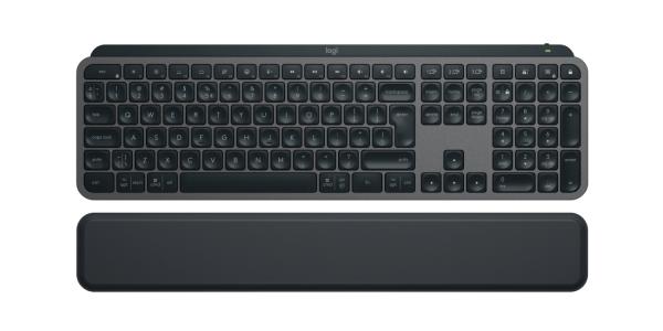 Logitech Master MX Keys S/ Bezdrôtová USB + Bluetooth/ US layout/ Čierna