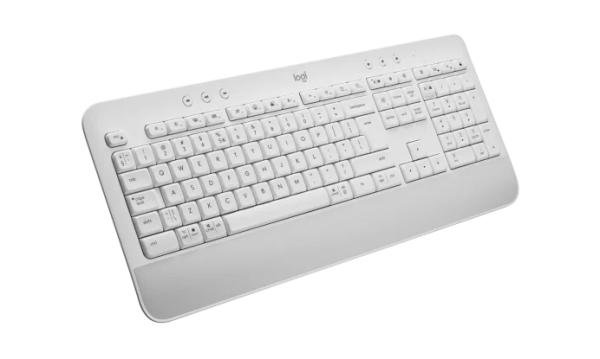 Logitech K650/ Bezdrôtová USB + Bluetooth/ CZ- SK layout/ Šedá2