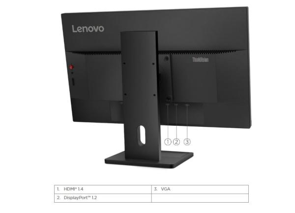 Lenovo ThinkVision/ E24-30/ 23, 8&quot;/ IPS/ FHD/ 100Hz/ 4ms/ Black/ 3R3