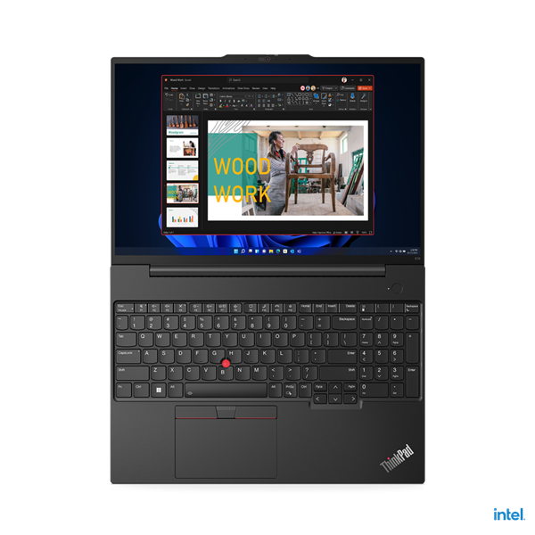 Lenovo TP E16 G1 , i7-1355U, 16.0˝ 1920x1200 WUXGA, MX550/2GB, 16GB, SSD 1TB, W11H, matný, 3y OS 4