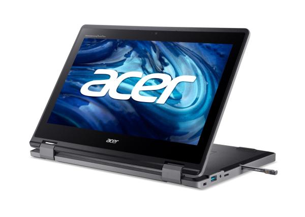 Acer TravelMate B3/ Spin B3/ N100/ 11, 6&quot;/ FHD/ T/ 4GB/ 128GB SSD/ UHD/ W11P EDU/ Black/ 2R6