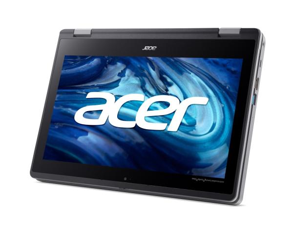 Acer TravelMate B3/ Spin B3/ N100/ 11, 6&quot;/ FHD/ T/ 4GB/ 128GB SSD/ UHD/ W11P EDU/ Black/ 2R8