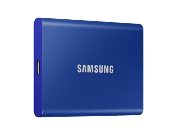 Samsung T7/ 2TB/ SSD/ Externý/ 2.5&quot;/ Modrá/ 3R