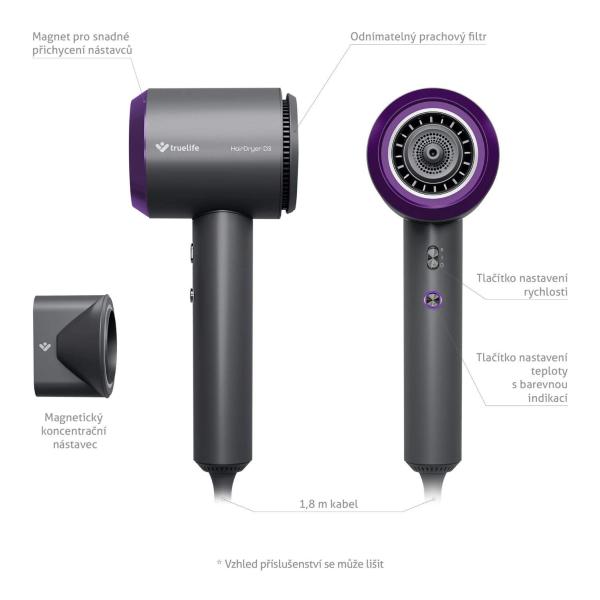 TrueLife HairDryer D36