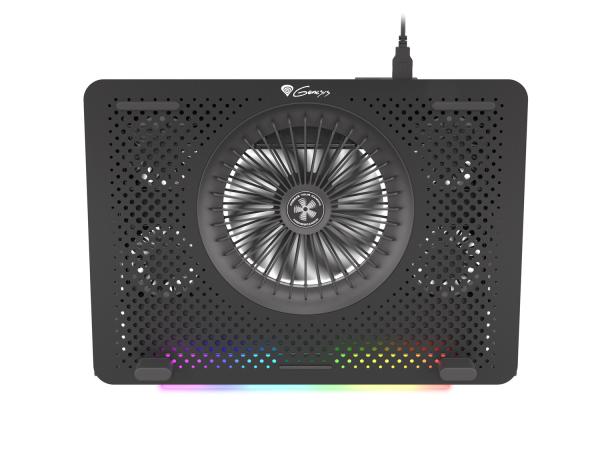 Chladiaca podložka pre NB Genesis Oxid 450 RGB do 15.6&quot;, hliníkové telo5