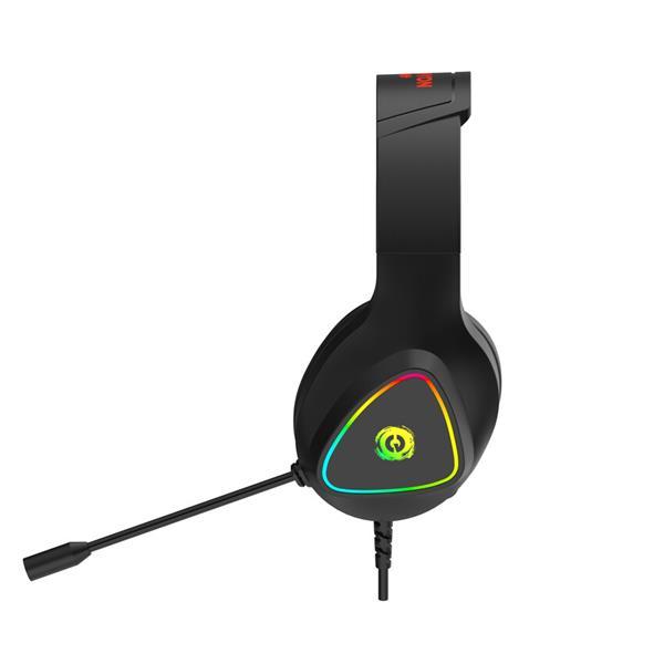 Canyon GH-6, Shadder herný headset, USB / 2x 3.5mm jack, 2m kábel, multicolor RGB podsvietenie, čierny2
