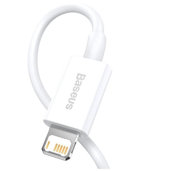 Baseus CALYS-C02 Superior Fast Charging Kábel Lightning 2.4A 2m White2