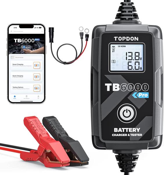 TOPDON Nabíjačka a tester batérie TB6000Pro