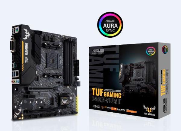 ASUS TUF GAMING B450-PLUS II/ AM4/ mATX4