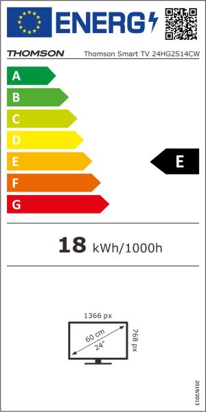Thomson 24HG2S14CW HD 12V Google TV6