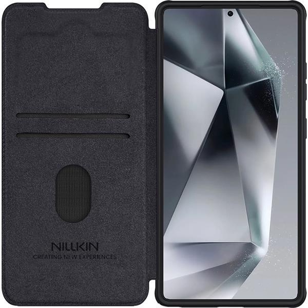 SAMSUNG Nillkin Qin Book PRO Puzdro pre Samsung Galaxy S25 Ultra čierny6