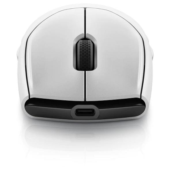 Dell Alienware AW720M/ Herná/ Optická/ 26 000 DPI/ Drôtová+bezdrôtová/ Biela1