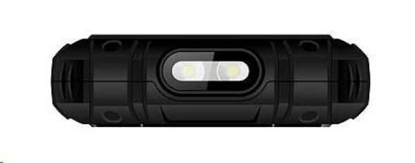 iGET Defender D10 Black - vodotesný odolný telefón IP68, DualSIM, 2500 mAh, BT, svietidlo, FM, MP30
